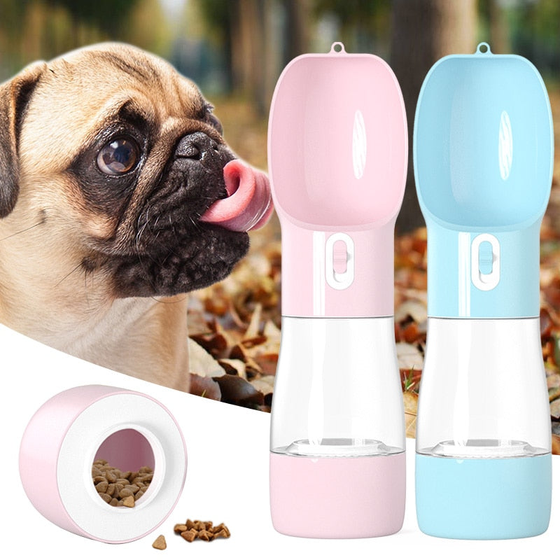Dispensador de agua portátil para perros de viaje