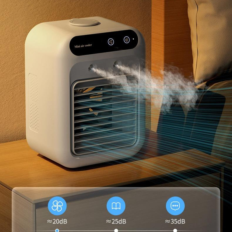 Aire acondicionado portátil con refrigeración de agua